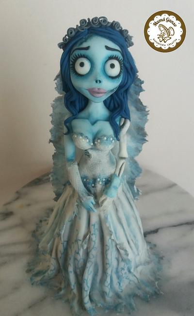 Corpse Bride doll cake - Cake by Alejandra Aguirre (Mamá Ganso)