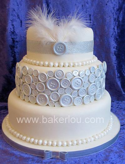 1920's Flapper Inspired Cake - Cake by Louise