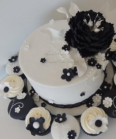 Black and white - Cake by Shereen