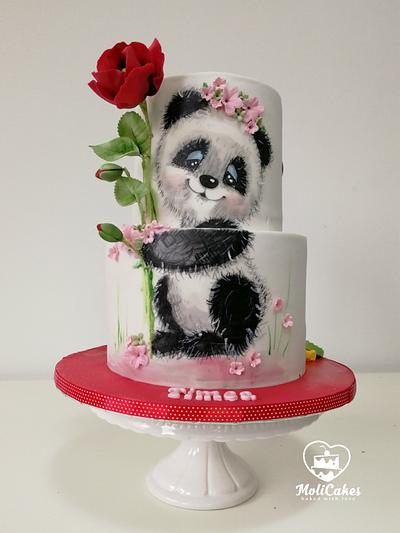 Panda - Cake by MOLI Cakes