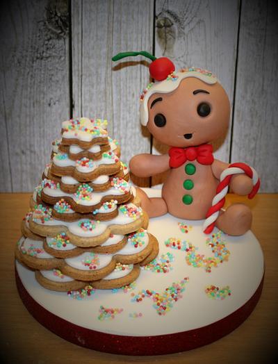 Gingerbread man  - Cake by WhenEffieDecidedToBake