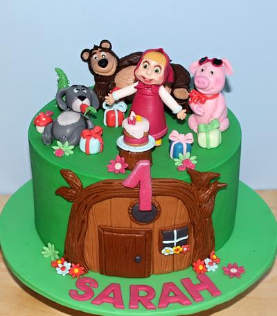 Masha and bear - Cake by Adriana12