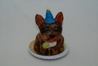 French bulldog - Cake by Lucias023