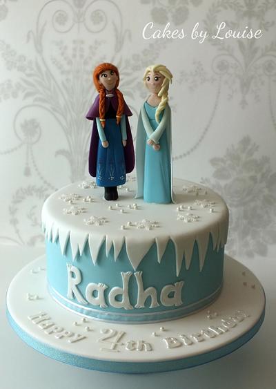 Frozen Princess Cake - Cake by Louise Jackson Cake Design