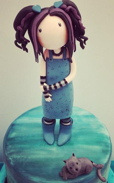 LOVE GORJUSS!!! - Cake by Lara Costantini