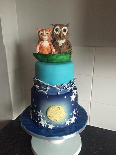 The owl and the pussycat - Cake by Maria-Louise Cakes