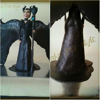 Maleficent - Cake by Felicita (cake free style)