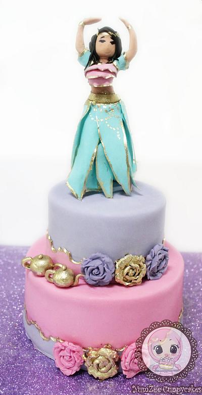 Bellydancer cake - Cake by YumZee_Cuppycakes