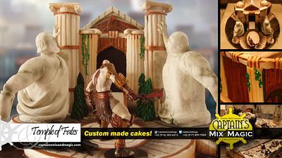 God of War Temple of Fates - Cake by Joy Lyn Sy Parohinog-Francisco