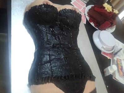 corset cake - Cake by lillian