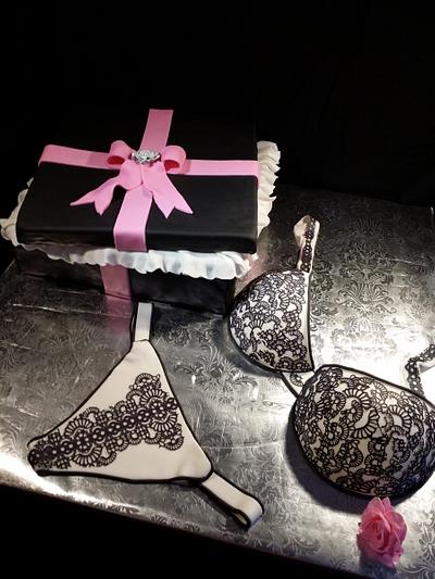 Lingerie Cake - Cake by Cakes~n~Dishes