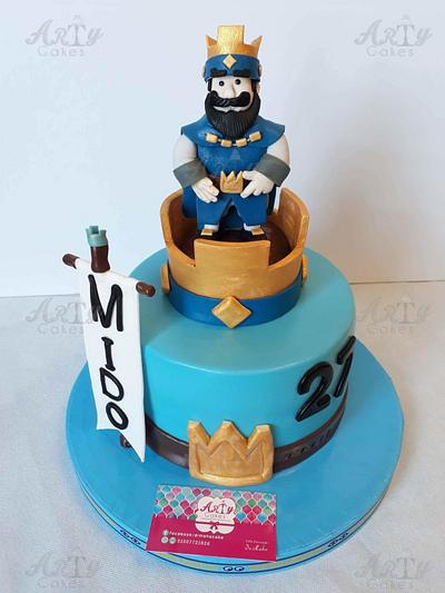 clash royale cake - Cake by Arty cakes