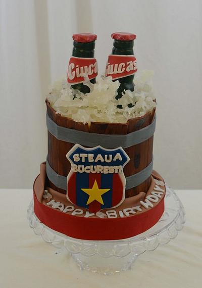 Beer Chest Cake - Cake by Sugarpixy