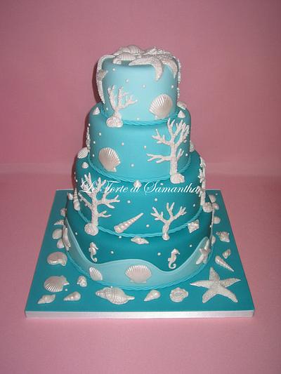 Seashells Cake - Cake by Samantha Camedda