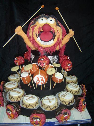 Muppets Animal - Cake by Katarina