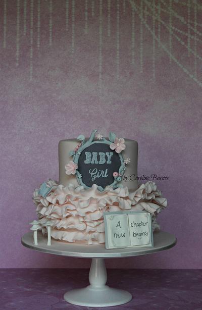 Enchanted forest baby shower cake - Cake by Love Cake Create