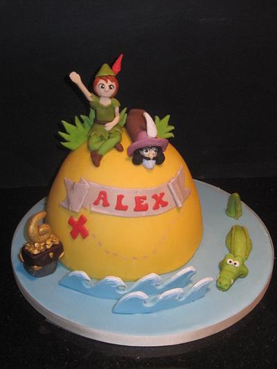 peter pans island  - Cake by d and k creative cakes