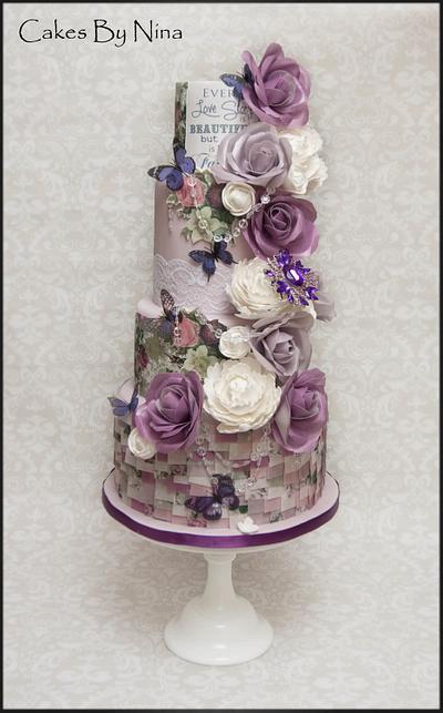Violet - Cake by Cakes by Nina Camberley