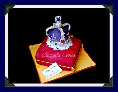 Imperial Crown Cake - Cake by Clairella Cakes 