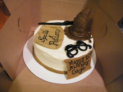 Harry Potter Birthday Wishes - Cake by Christa