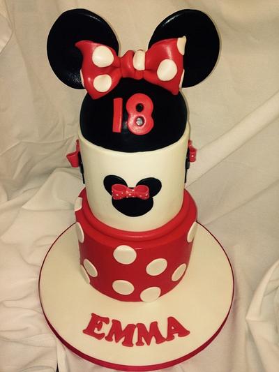 Minnie mouse  - Cake by d and k creative cakes