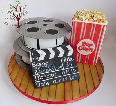 At the movies - Cake by Blossom Dream Cakes - Angela Morris