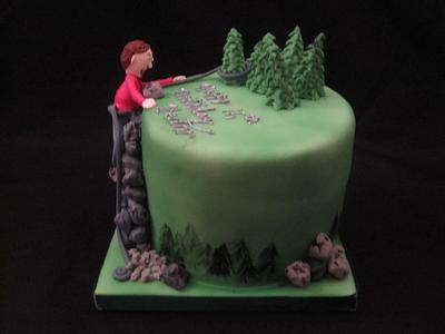Climbing cake - Cake by Daisy Brydon Creations