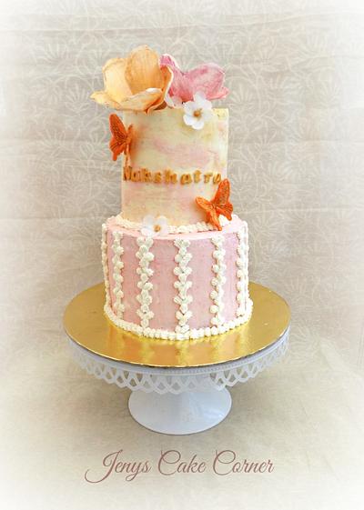 Pastel Beauty !!! - Cake by Jeny John