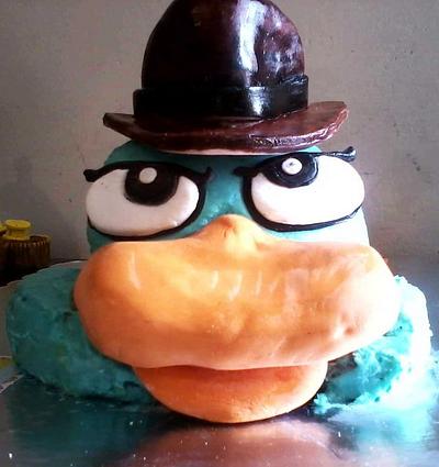 Perry el ornitorrinco - Cake by Maythé Del Angel