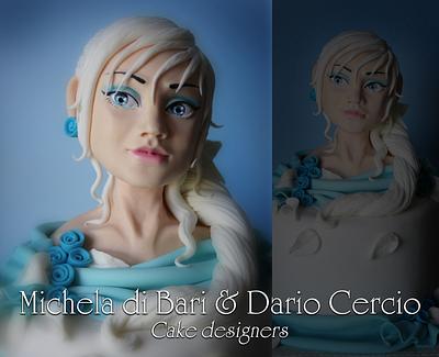 Elsa spring version ;) - Cake by Michela di Bari