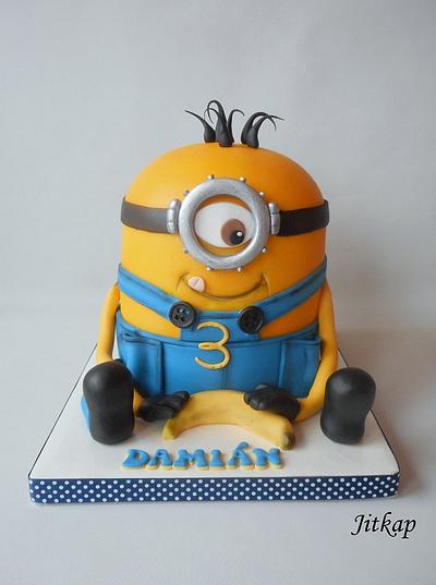 Minion cake - Cake by Jitkap