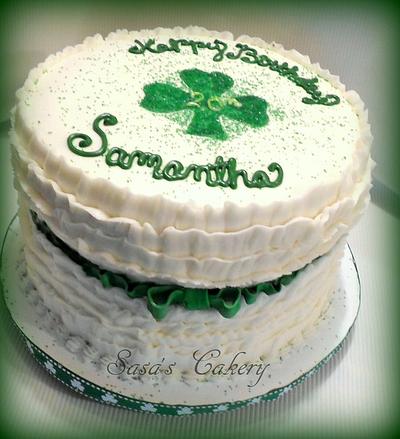 St. Patricks Day cake  - Cake by Sara