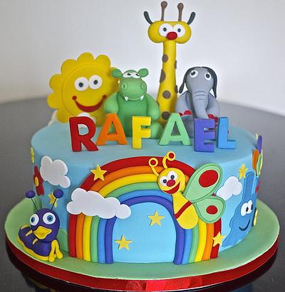 Baby TV - Cake by Partymatecakes 