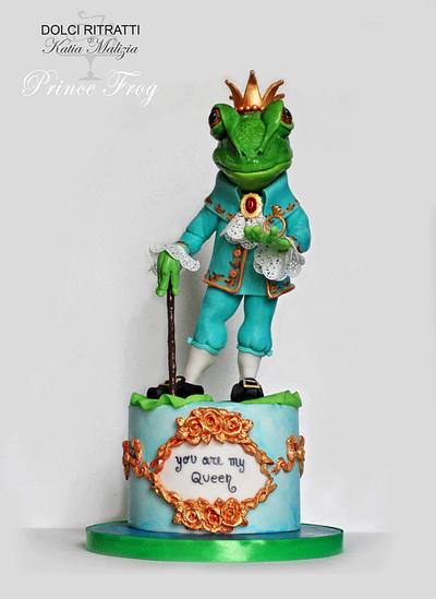 Prince Frog - Cake by Katia Malizia 
