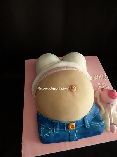Baby shower - Cake by PassionnementSucre