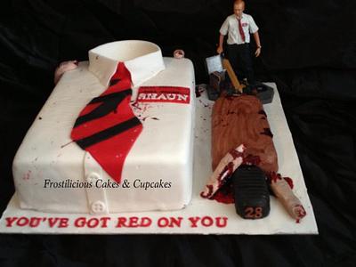 You've got red on you - Cake by Frostilicious Cakes & Cupcakes