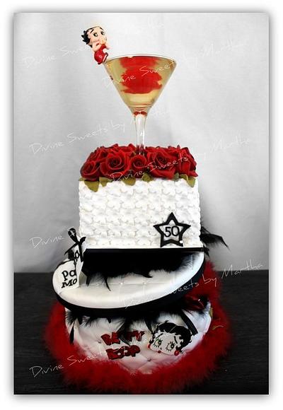 Betty Boop Cake - Cake by Martha Chirinos Teruel