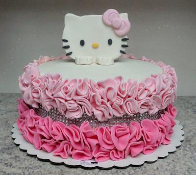 Hello Kitty cake - Cake by Paladarte El Salvador