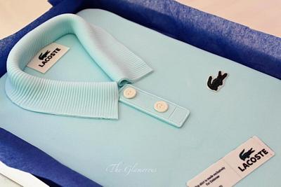 Lacoste T shirt cake - Cake by theglamorouscakes