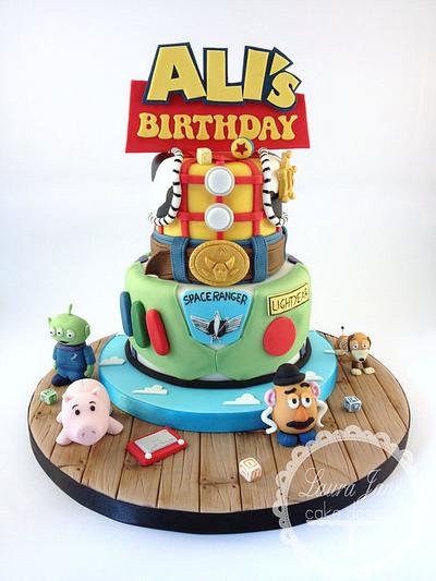 Teenage Toy Story - Cake by Laura Davis