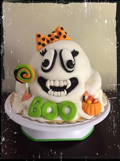 Vampire Ghost Cake - Cake by Cleo C.