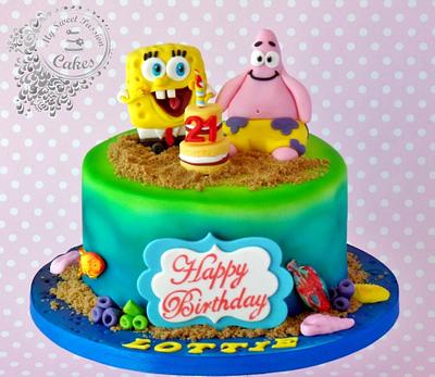Cute SpongeBob  - Cake by Beata Khoo