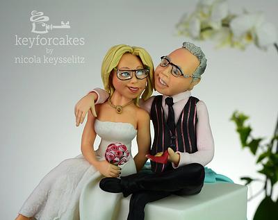 Wedding cake-topper - Cake by Nicola Keysselitz