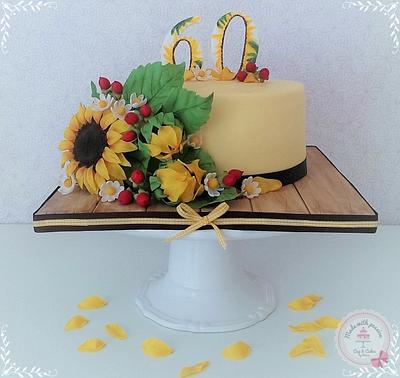 Sunflowers in my heart - Cake by Maria *cakes made with passion*