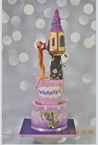 Rapunzel/Tangled - Cake by Grace Lorenzo