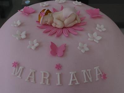 BOLA DE ORO FOR BABY SHOWER - Cake by gatique