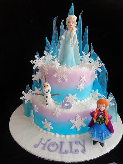 another Disney Frozen cake - Cake by Bella 