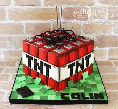 Minecraft TNT - Cake by AlwaysWithCake