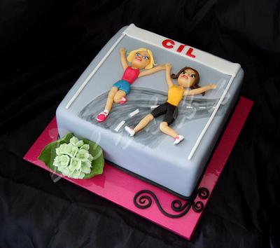 For marathoners - Cake by Derika