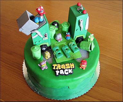 Trash Pack Cake - Cake by cokcokdoysam